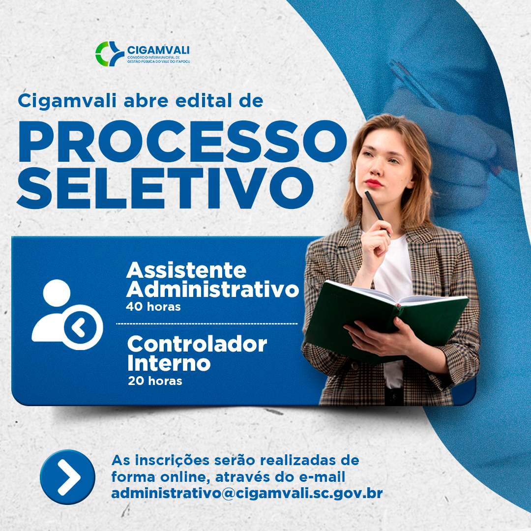 Edital De Processo Seletivo Simplificado Nº 012023 Cigamvali Consórcio Intermunicipal De 6334