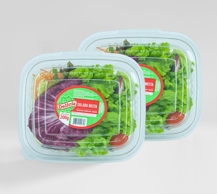 Salada Mista Delícia Higienizado 200 gramas