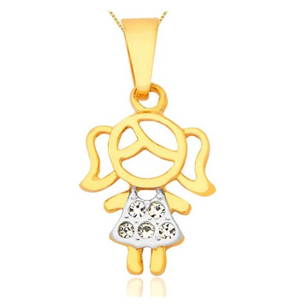 Pingentes Folheados a Ouro