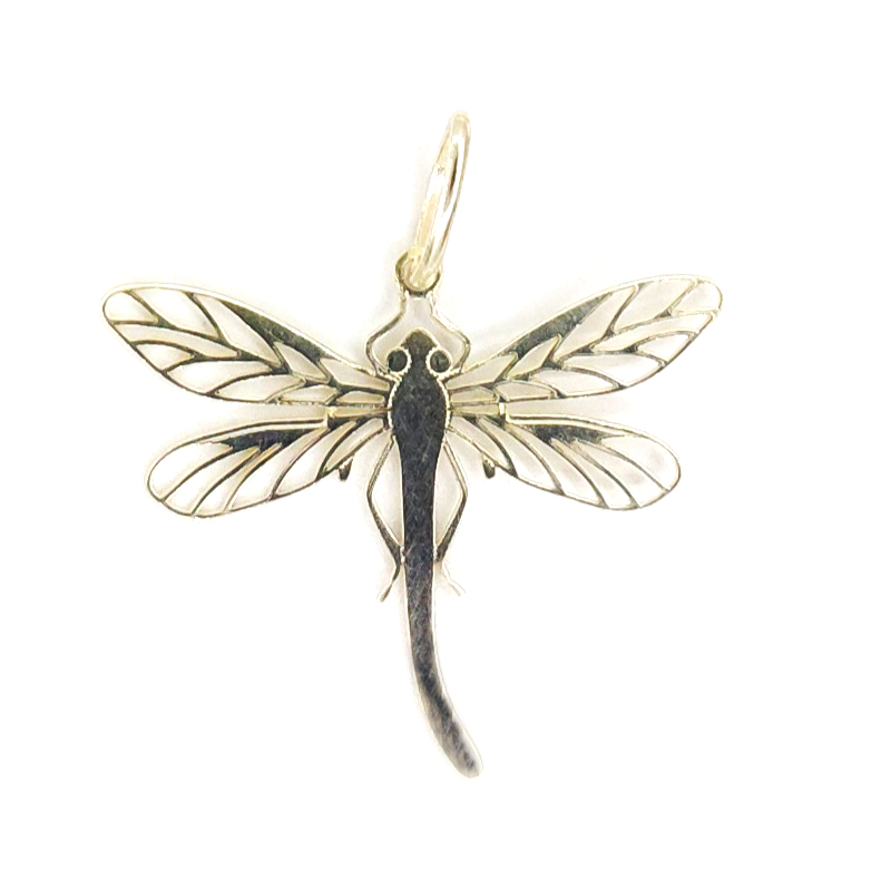 PINGENTE LIBÉLULA DE PRATA