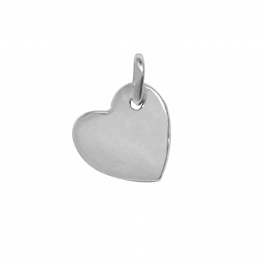 PINGENTE CORAÇÃO DE PRATA