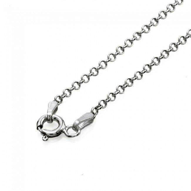 CORRENTE DE PRATA MALHA PORTUGUESA