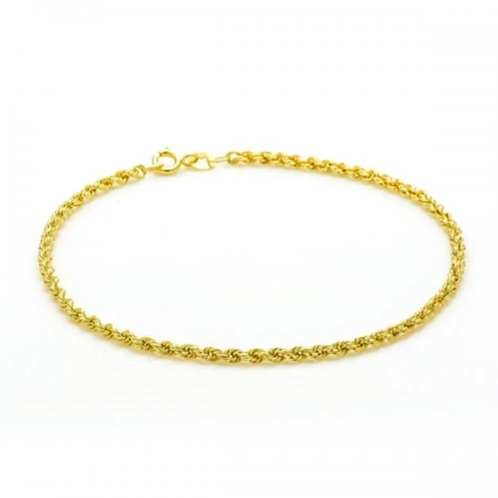 PULSEIRA MALHA CORDÃO DE OURO 18K