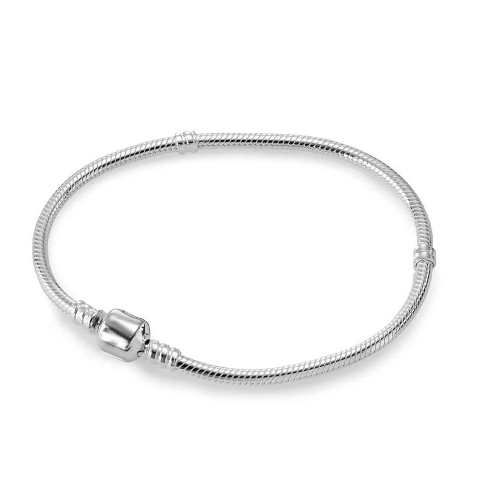 PULSEIRA DA VIDA DE PRATA ESTILO PANDORA