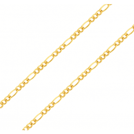 CORRENTE MALHA 3X1 OURO 18K