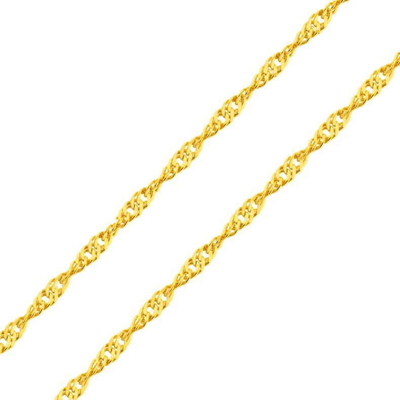 CORRENTE SINGAPURA OURO 18K