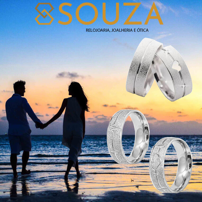 Alianças para o dia dos namorados