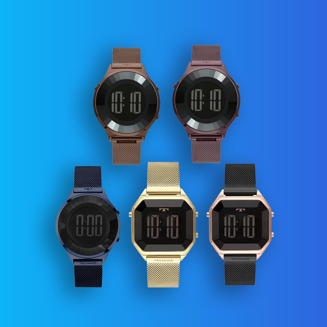 Lançamento Relógios Digitais Technos