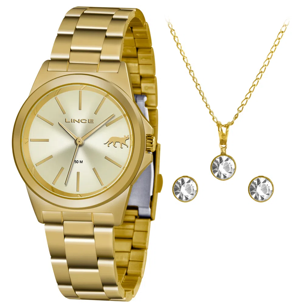 KIT RELÓGIO LINCE ANALÓGICO LRGH125L KX22