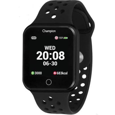 RELÓGIO SMARTWATCH CHAMPION BLUETOOTH4.0 CH50006P PRETO
