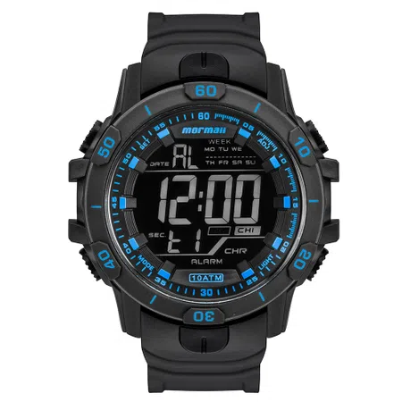 Relógio Digital Mormaii Action Preto Mo3690ab/8a