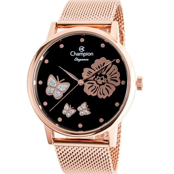 Relógio Feminino Champion Analógico Rosé CN20784P